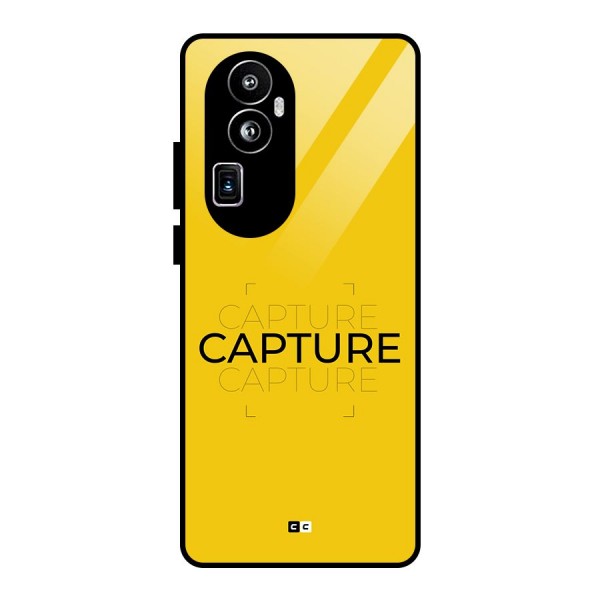 Instant Capture Glass Back Case for Oppo Reno10 Pro Plus