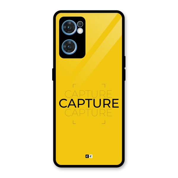 Instant Capture Glass Back Case for Oppo Reno7 5G