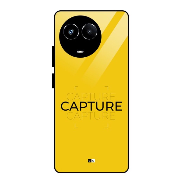 Instant Capture Glass Back Case for Realme 11X