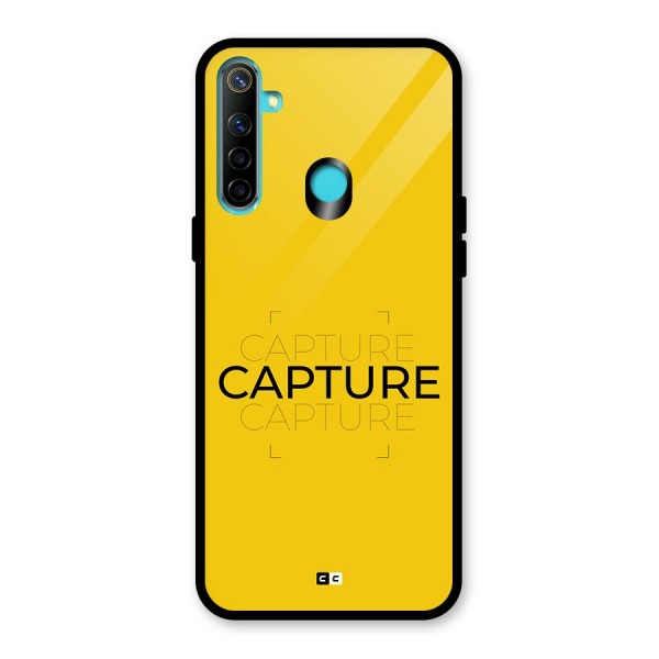 Instant Capture Glass Back Case for Realme 5