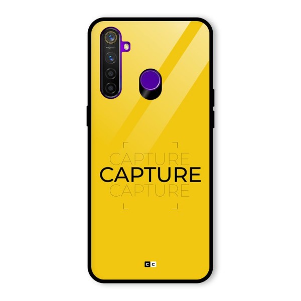 Instant Capture Glass Back Case for Realme 5 Pro