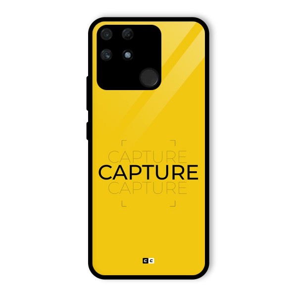 Instant Capture Glass Back Case for Realme Narzo 50A