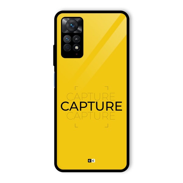 Instant Capture Glass Back Case for Redmi Note 11 Pro