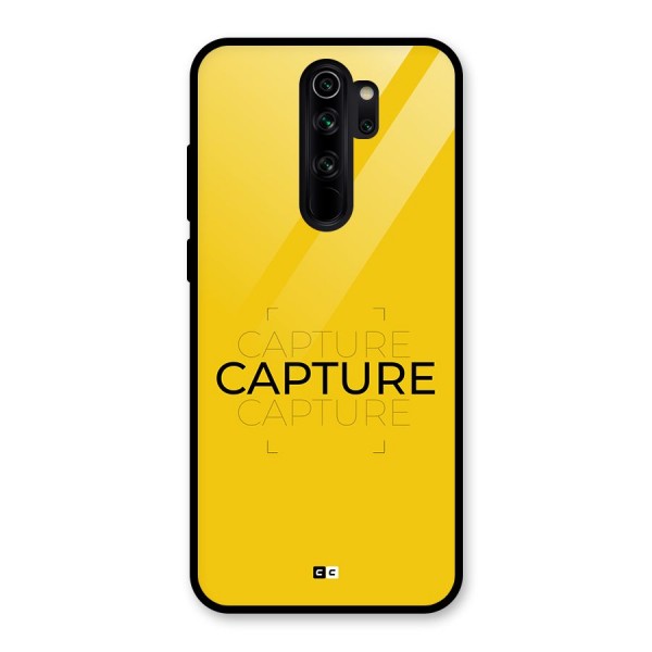 Instant Capture Glass Back Case for Redmi Note 8 Pro