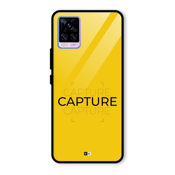 Instant Capture Glass Back Case for Vivo V20 Pro