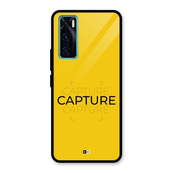 Instant Capture Glass Back Case for Vivo V20 SE