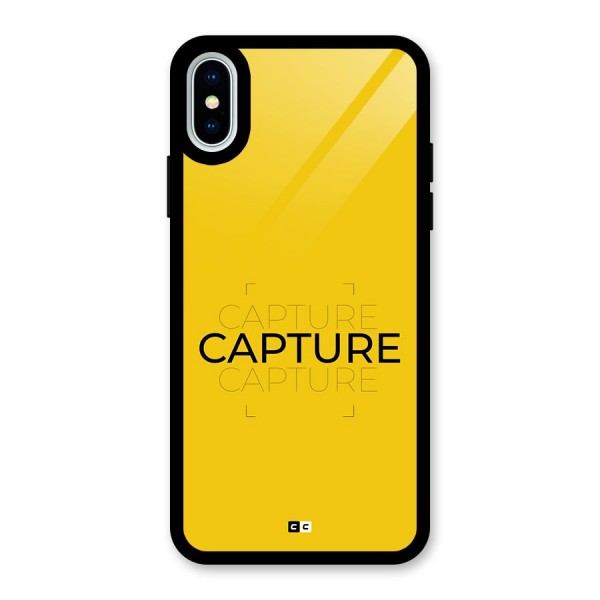 Instant Capture Glass Back Case for iPhone X