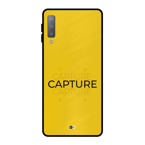 Instant Capture Metal Back Case for Galaxy A7 (2018)