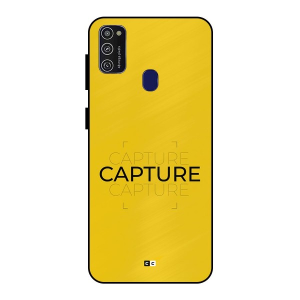 Instant Capture Metal Back Case for Galaxy M21