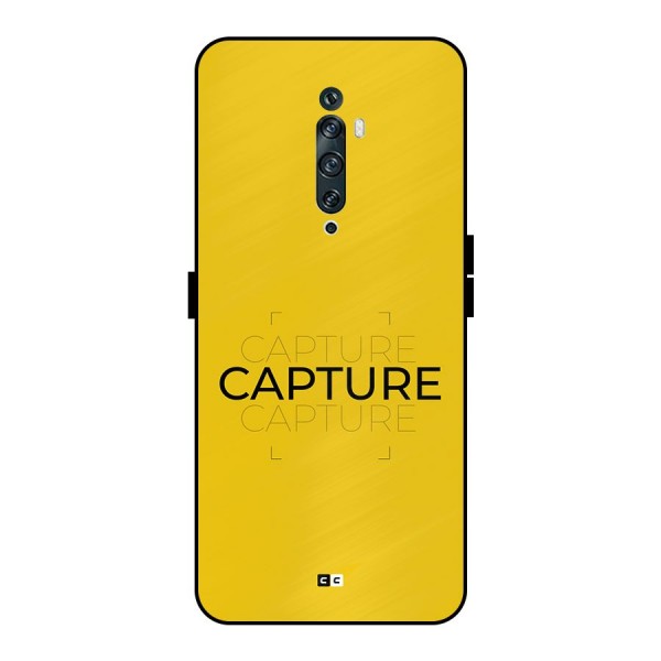 Instant Capture Metal Back Case for Oppo Reno2 F