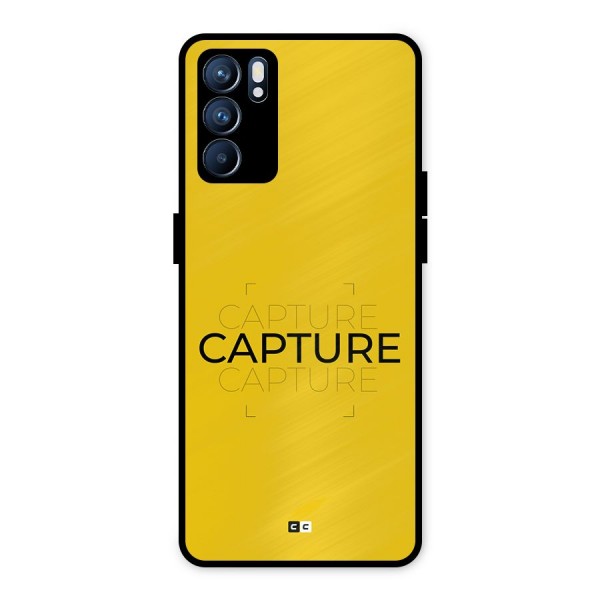 Instant Capture Metal Back Case for Oppo Reno6 5G