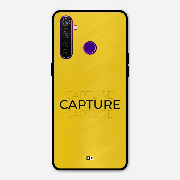 Instant Capture Metal Back Case for Realme 5 Pro