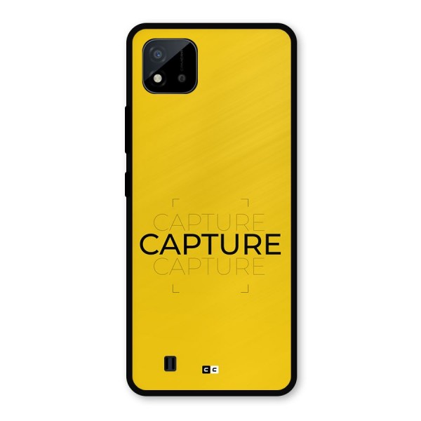 Instant Capture Metal Back Case for Realme C11 2021