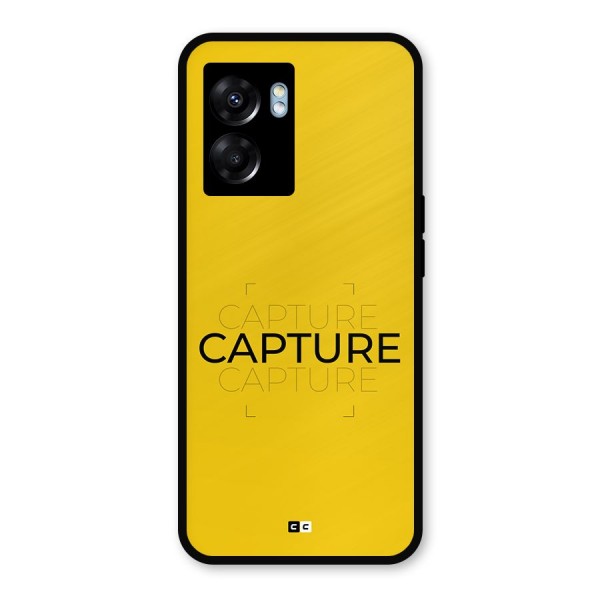 Instant Capture Metal Back Case for Realme Narzo 50 5G