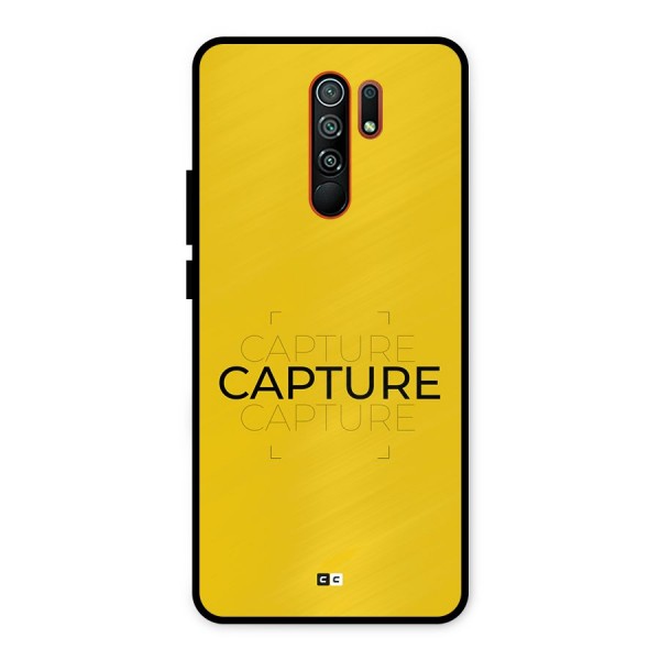 Instant Capture Metal Back Case for Redmi 9 Prime