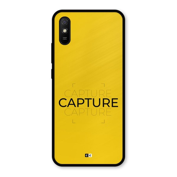 Instant Capture Metal Back Case for Redmi 9a