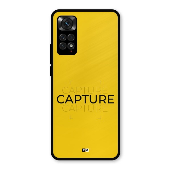 Instant Capture Metal Back Case for Redmi Note 11