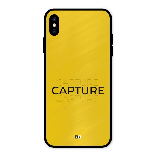 Instant Capture Metal Back Case for iPhone XS Max