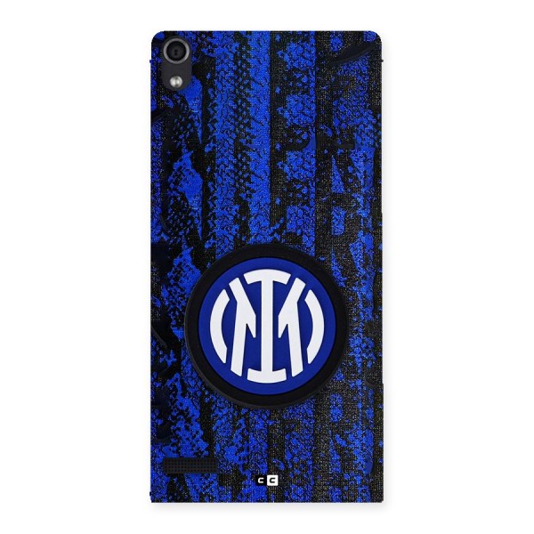 Inter Milan Texture Back Case for Ascend P6