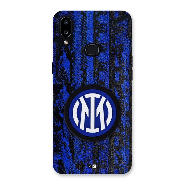 Inter Milan Texture Back Case for Galaxy A10s