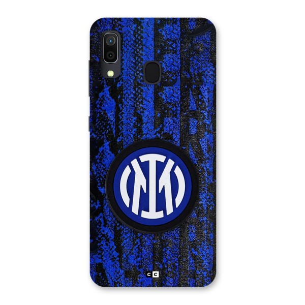 Inter Milan Texture Back Case for Galaxy A30