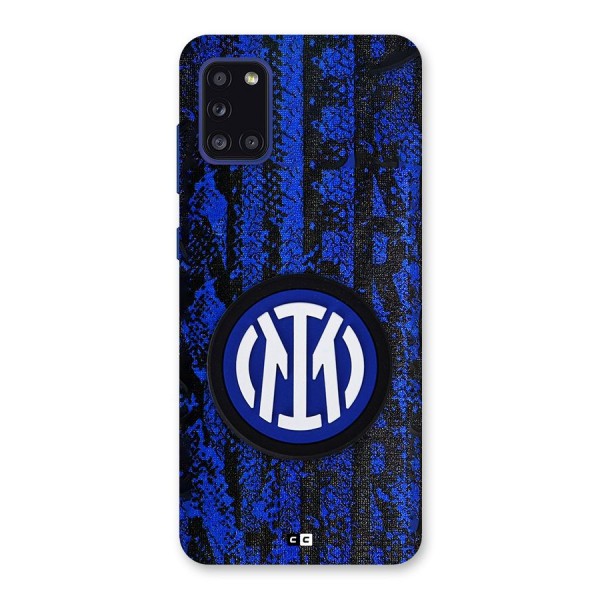 Inter Milan Texture Back Case for Galaxy A31