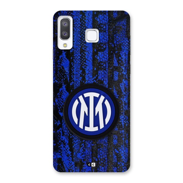 Inter Milan Texture Back Case for Galaxy A8 Star