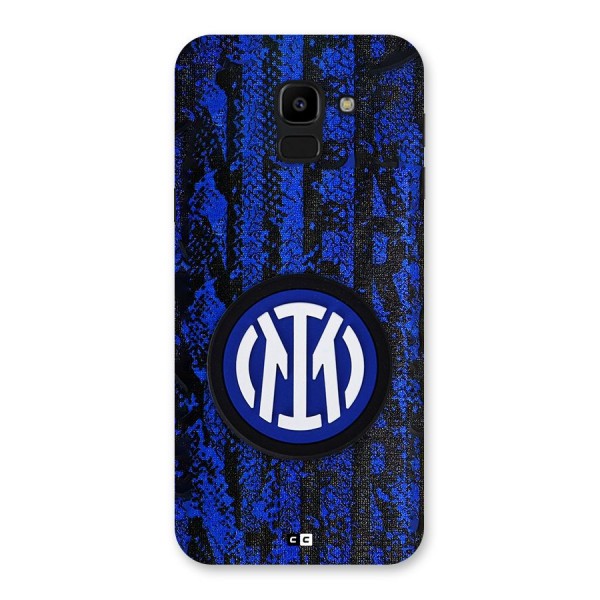 Inter Milan Texture Back Case for Galaxy J6