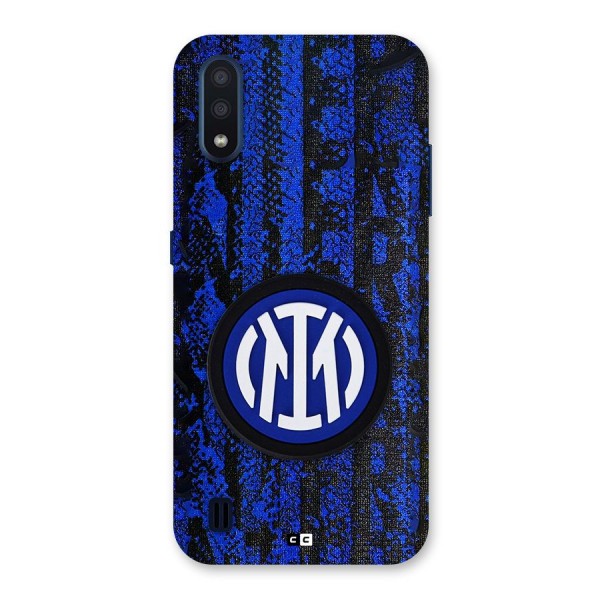 Inter Milan Texture Back Case for Galaxy M01