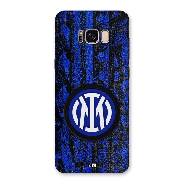 Inter Milan Texture Back Case for Galaxy S8 Plus