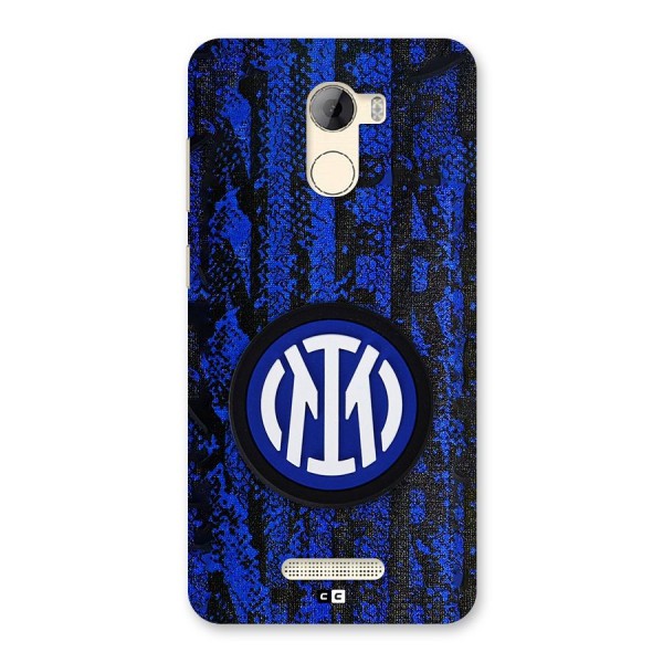 Inter Milan Texture Back Case for Gionee A1 LIte