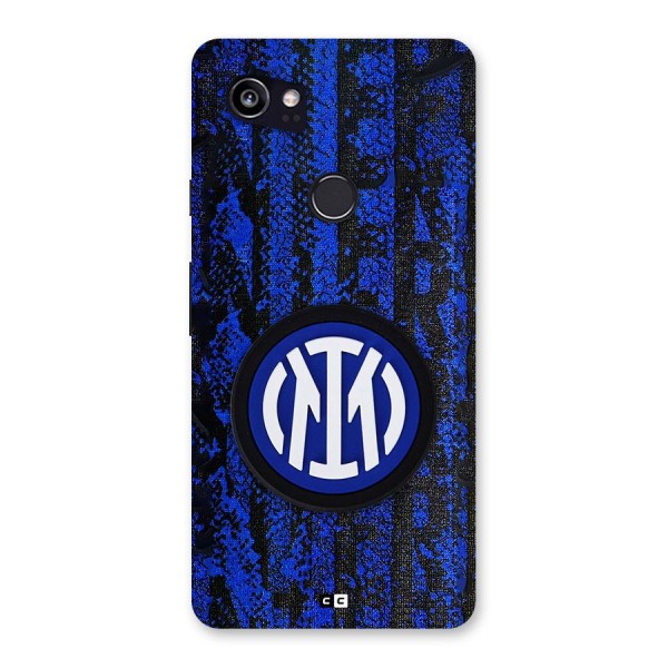 Inter Milan Texture Back Case for Google Pixel 2 XL