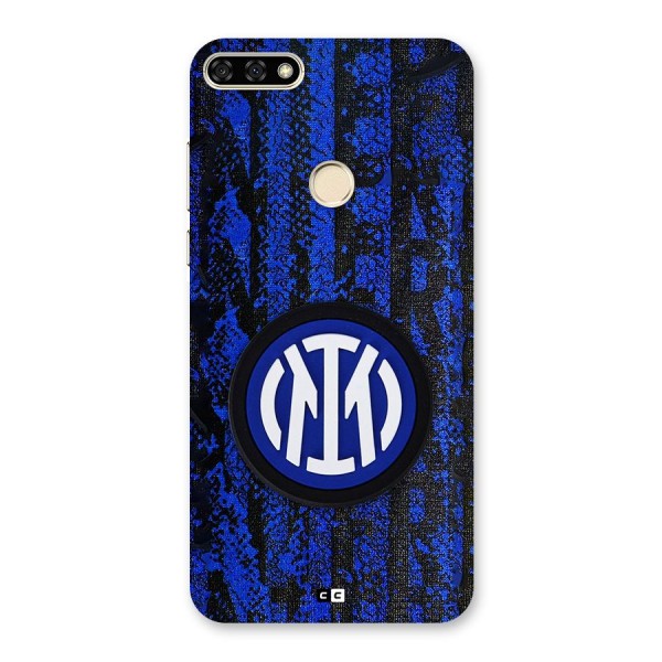 Inter Milan Texture Back Case for Honor 7A