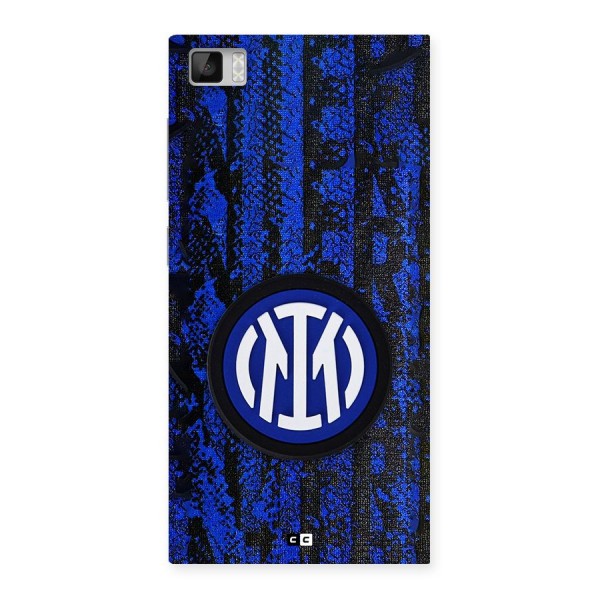 Inter Milan Texture Back Case for Mi3