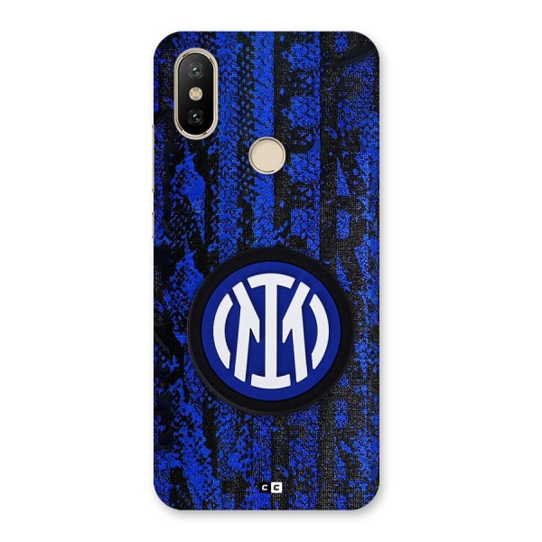 Inter Milan Texture Back Case for Mi A2