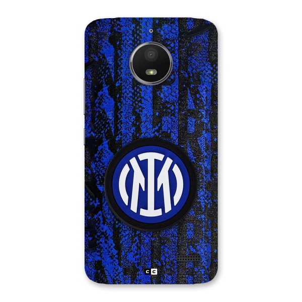 Inter Milan Texture Back Case for Moto E4