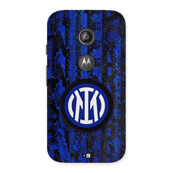 Inter Milan Texture Back Case for Moto E 2nd Gen