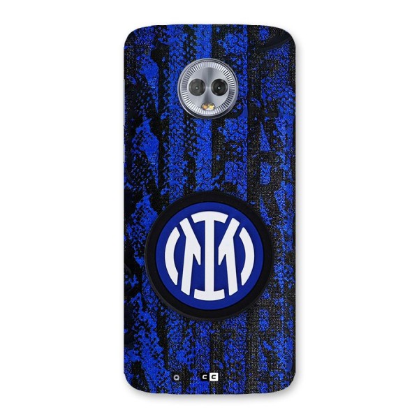 Inter Milan Texture Back Case for Moto G6