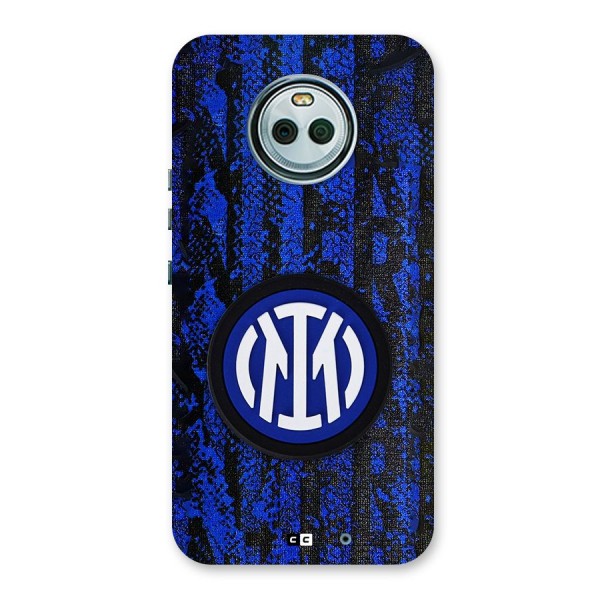 Inter Milan Texture Back Case for Moto X4