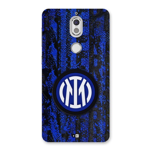 Inter Milan Texture Back Case for Nokia 7