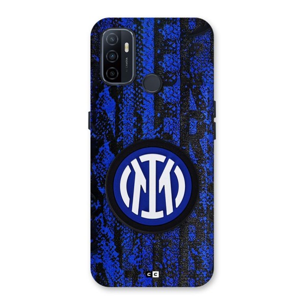 Inter Milan Texture Back Case for Oppo A32