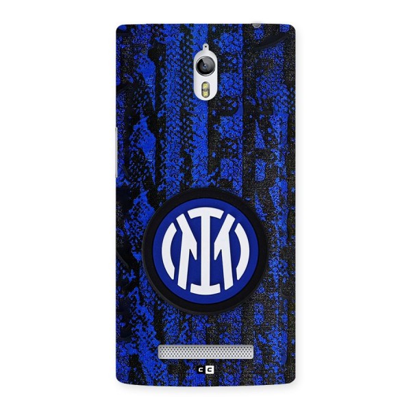 Inter Milan Texture Back Case for Oppo Find 7