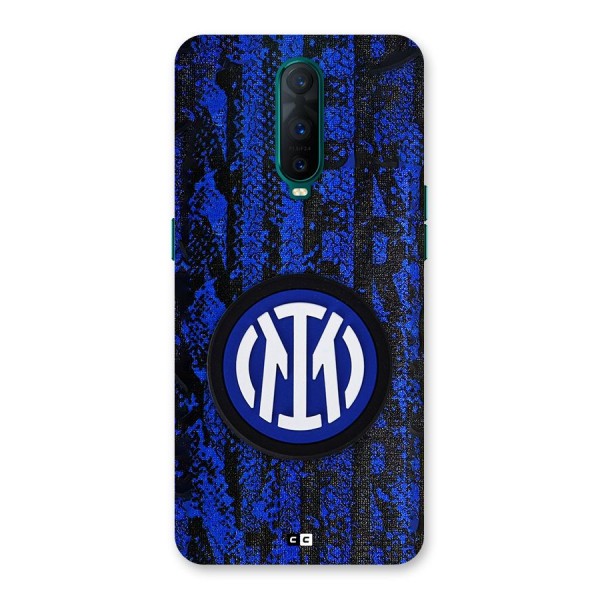 Inter Milan Texture Back Case for Oppo R17 Pro