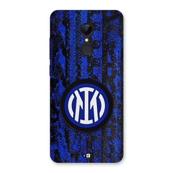 Inter Milan Texture Back Case for Redmi 5