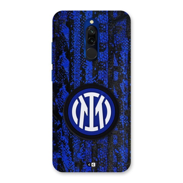 Inter Milan Texture Back Case for Redmi 8