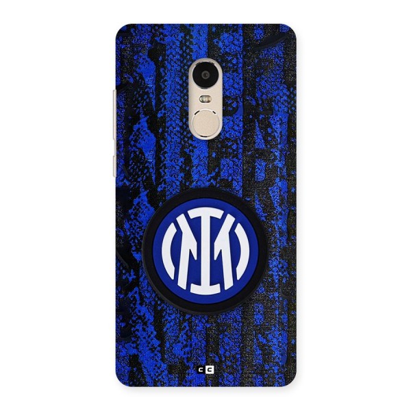 Inter Milan Texture Back Case for Redmi Note 4