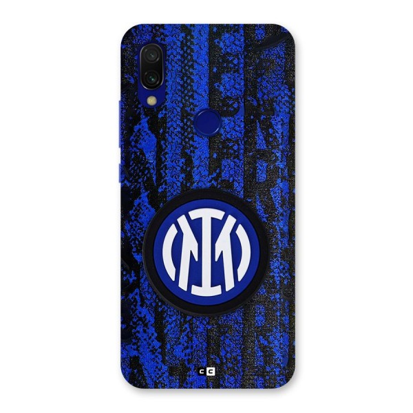 Inter Milan Texture Back Case for Redmi Y3