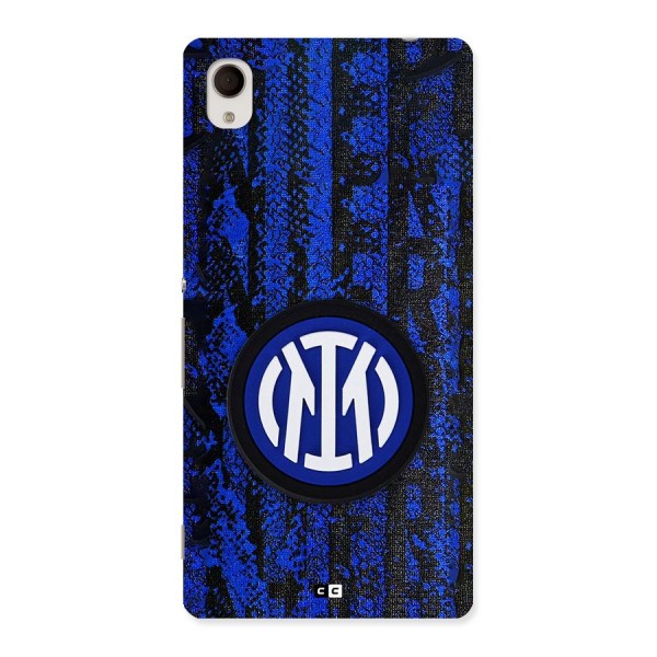 Inter Milan Texture Back Case for Xperia M4