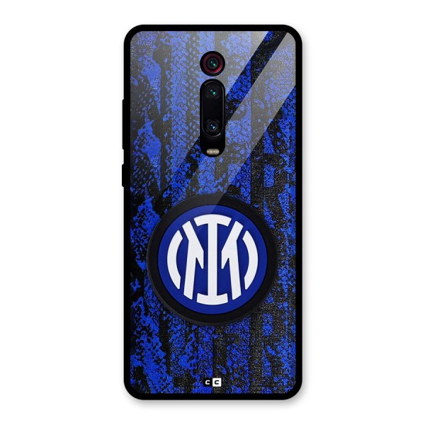 Inter Milan Texture Glass Back Case for Redmi K20