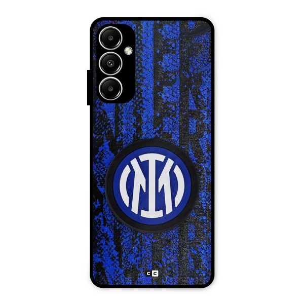 Inter Milan Texture Metal Back Case for Galaxy A05s